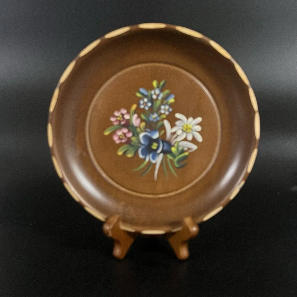 Vintage Wooden Plate Wall Decor 7